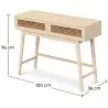 Escritorio - Recibidor Consola - Madera Boho Bali - Yanpai image 7