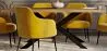 Mesa de Comedor Rectangular - Industrial - Madera y Metal - Bayron image 7