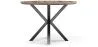 Mesa de Comedor Redonda- Industrial - Madera y Metal - Bayron image 7