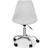 Silla con Ruedas de Escritorio Tapizada - Tulip image 7