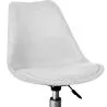 Silla con Ruedas de Escritorio Tapizada - Tulip image 7