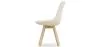 Silla de Comedor Tapizada - Bouclé Blanco - Tulip image 7