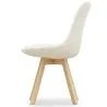 Silla de Comedor Tapizada - Bouclé Blanco - Tulip image 7