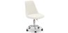 Silla con Ruedas de Escritorio - Bouclé Blanco - Tulip image 7