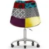 Silla de Oficina Giratoria - Tapizado Patchwork - Ray  image 7