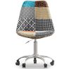 Silla de Oficina Giratoria - Tapizado Patchwork - Patty image 7