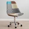 Silla de Oficina Giratoria - Tapizado Patchwork - Patty image 7