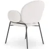 Silla de comedor con Reposabrazos - Tapizado Tela Bouclé - Erys image 7