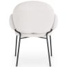Silla de comedor con Reposabrazos - Tapizado Tela Bouclé - Erys image 7