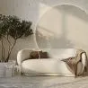 Sofá Curvo de 3 Plazas de Tela Bouclé - Curvy image 7