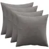 Pack de 4 cojines de terciopelo - funda y relleno - Mesmal image 7