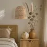 Lámpara de Techo de Ratán - Lámpara Colgante Diseño Boho Bali - 30cm - Rava image 7