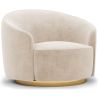 Sillón de Diseño Curvo - Tapizado en Terciopelo - Herina image 7
