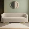 Sofa de 3/4 Plazas - Tapizado en Terciopelo- Herina image 7