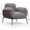 Sillón Tapizado en Terciopelo - Butaca - June image 7