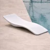 Tumbona de Piscina de Diseño - Blanco Mate - Hero image 7