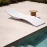 Tumbona de Piscina de Diseño - Blanco Mate - Hero image 7