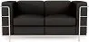 Sofa de 2 Plazas - Tapizado en Cuero Vegano - Lecur image 7