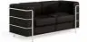Sofa de 2 Plazas - Tapizado en Cuero Vegano - Lecur image 7