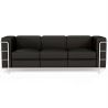 Sofa de 3 Plazas - Tapizado en Cuero Vegano - Lecur image 7