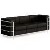 Sofa de 3 Plazas - Tapizado en Cuero Vegano - Lecur image 7