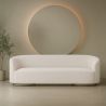 Sofa de 3/4 Plazas - Tapizado en Tela Bouclé - Herina image 7