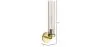Lámpara Aplique de Pared Candelabro Dorada - Corba image 7