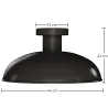 Lampara de Techo - Plafón Negro - Gubi image 7