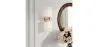 Lámpara de Pared Dorada Envejecida - Aplique de 2 Focos - Feru image 7