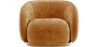 Sillón Curvo Tapizado en Terciopelo - Butaca - Cally image 7