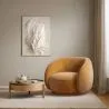 Sillón Curvo Tapizado en Terciopelo - Butaca - Cally image 7