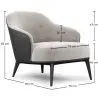 Sillón Tapizado en Terciopelo - Butaca - Luc image 7