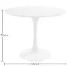 Mesa de Comedor Redonda - 120 cm - Tulip image 7