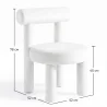 Silla de Comedor - Tapizada en Terciopelo - Rhys image 7