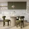 Silla de Comedor - Tapizada en Terciopelo - Rhys image 7