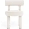 Silla de Comedor - Tapizada en Tela Bouclé - Rhys image 7