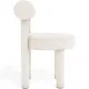 Silla de Comedor - Tapizada en Tela Bouclé - Rhys image 7