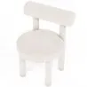 Silla de Comedor - Tapizada en Tela Bouclé - Rhys image 7
