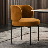 Silla de Comedor - Tapizada en Terciopelo - Loraine image 7