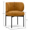 Silla de Comedor - Tapizada en Terciopelo - Loraine image 7