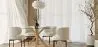 Pack de 4 - Silla de Comedor - Tapizada en Tela Bouclé - Loraine image 7