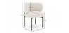 Pack de 4 - Silla de Comedor - Tapizada en Tela Bouclé - Loraine image 7