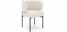 Pack de 4 - Silla de Comedor - Tapizada en Tela Bouclé - Loraine image 7