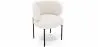 Pack de 4 - Silla de Comedor - Tapizada en Tela Bouclé - Loraine image 7