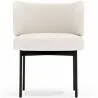 Pack de 4 - Silla de Comedor - Tapizada en Tela Bouclé - Loraine image 7