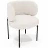 Pack de 4 - Silla de Comedor - Tapizada en Tela Bouclé - Loraine image 7