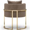 Silla de comedor - Con reposabrazos - Tapizada en Terciopelo - Giorgia image 7