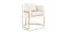 Silla de comedor - Con reposabrazos - Tapizada en Tela Bouclé - Giorgia image 7