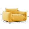 Sillón - Tapizado en Terciopelo - Wers image 7
