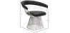 Silla de Comedor con Reposabrazos - Cuero y Metal - Barrel  image 7